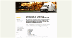 Desktop Screenshot of klaviertransport-zakocs.de