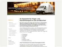 Tablet Screenshot of klaviertransport-zakocs.de